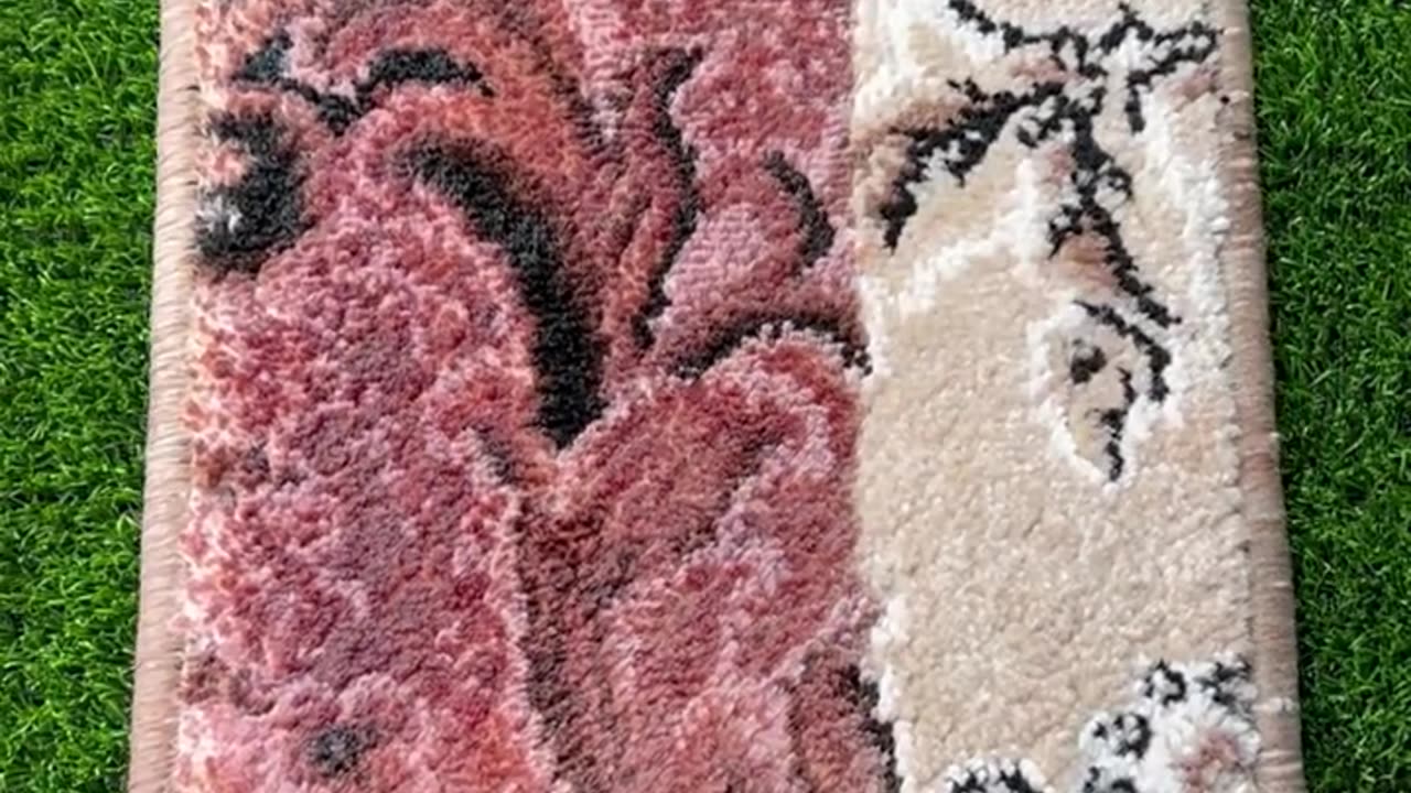 Deep Cleaning a Dirty Rug: Satisfying Transformation from Filthy to Fresh!
