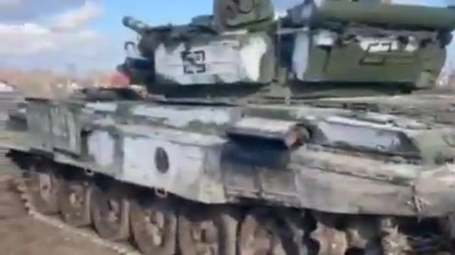 ❗️It's not funny anymore. the tank ihe Russians once again abandoned a tank with full ammunition!