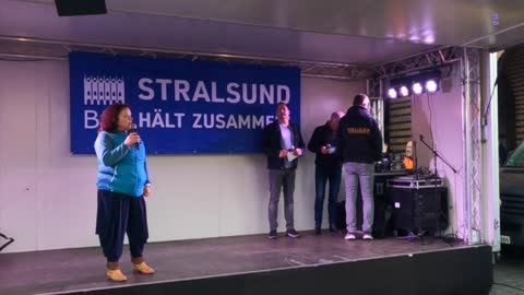Stralsund - Redebeitrag von Birgit 21-09-2022