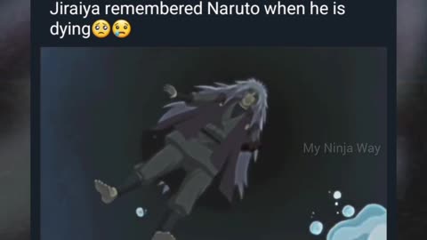 Jiraiya’s Unforgettable Flashback of Naruto in His Final Moments!