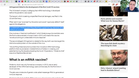 BREAKING MODERNA SUES PFIZER! - Vax Manufacturers STILL Not Legally Liable!