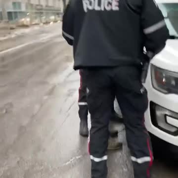 Christopher Barber (BigRed) arrested - Freedom Convoy Ottawa 02-17-2022