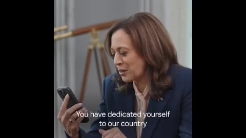 Kamala has chosen her running mate, and it just so happens to be on camera !