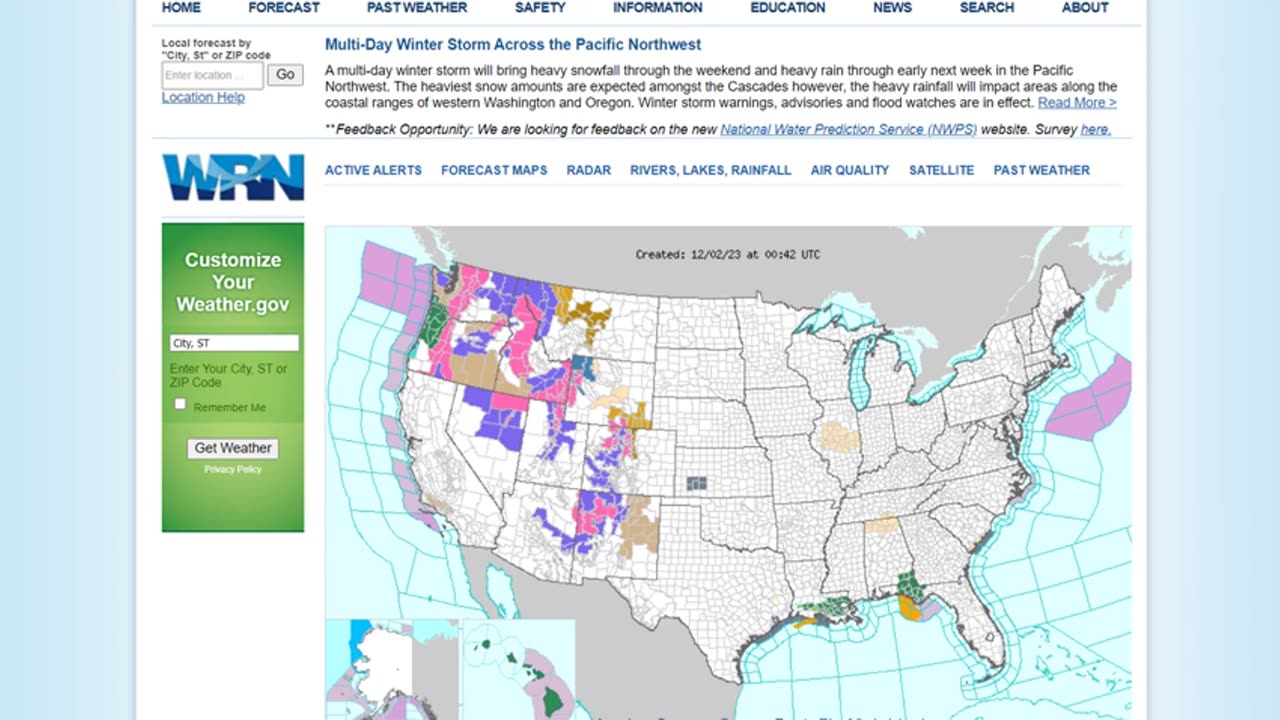 Etna Erupts - 'Atmospheric River' To Blast Pacific Northwest - Hawaii Snow - Geomagnetic Storm Watch