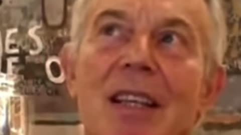 DEEP STATE WEIRDO TONY BLAIR LOVES CHINA
