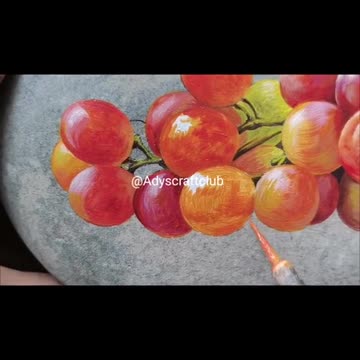 Painting ideas | Grapes painting