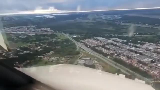 AMAZING POV FROM AIRCRAFT