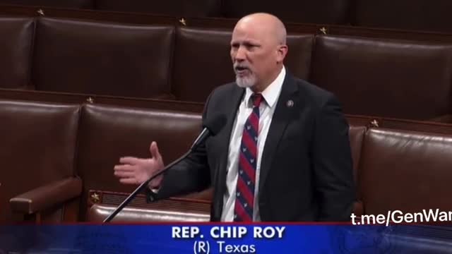 Rep. Chip Roy Asks Why Should We Fund a Government That Oppresses Us?