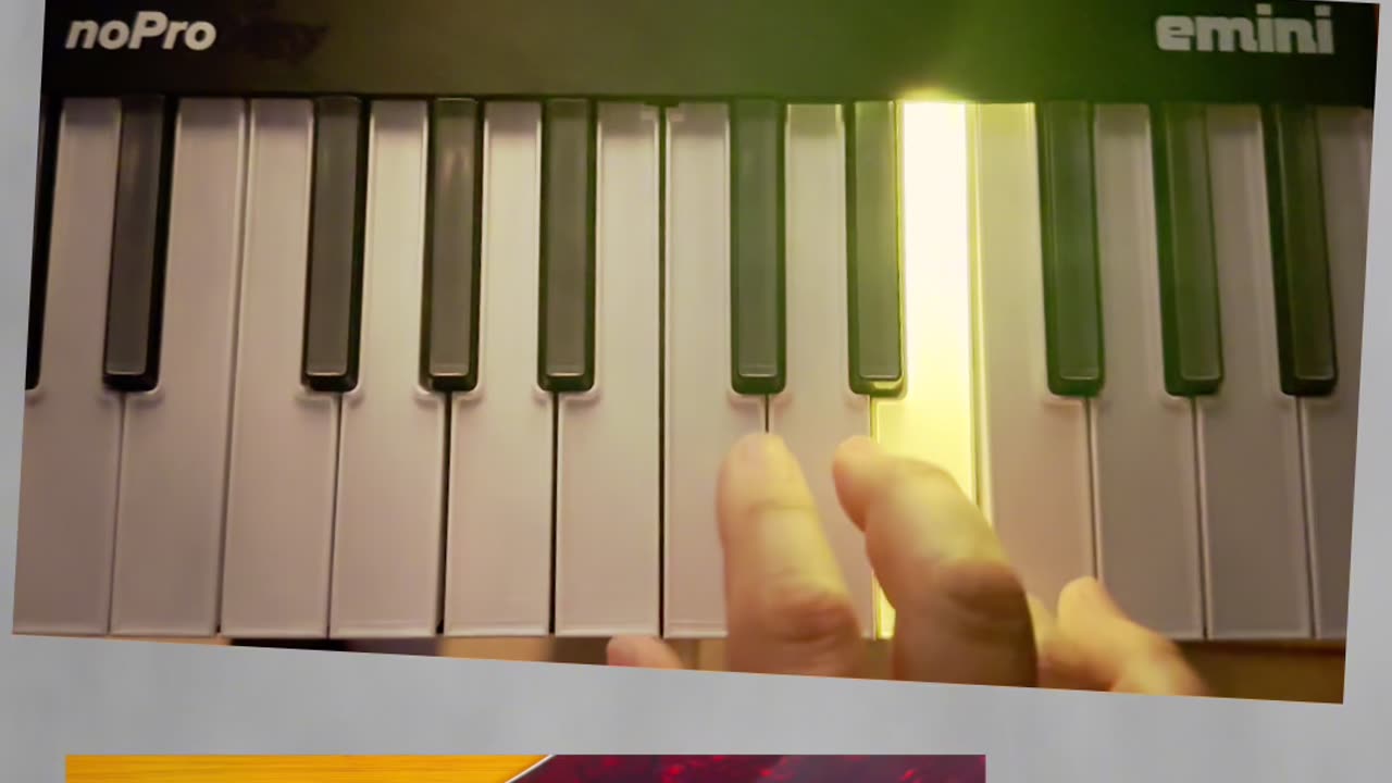 Build Melody's Garage Band Lighted Piano Keyboard