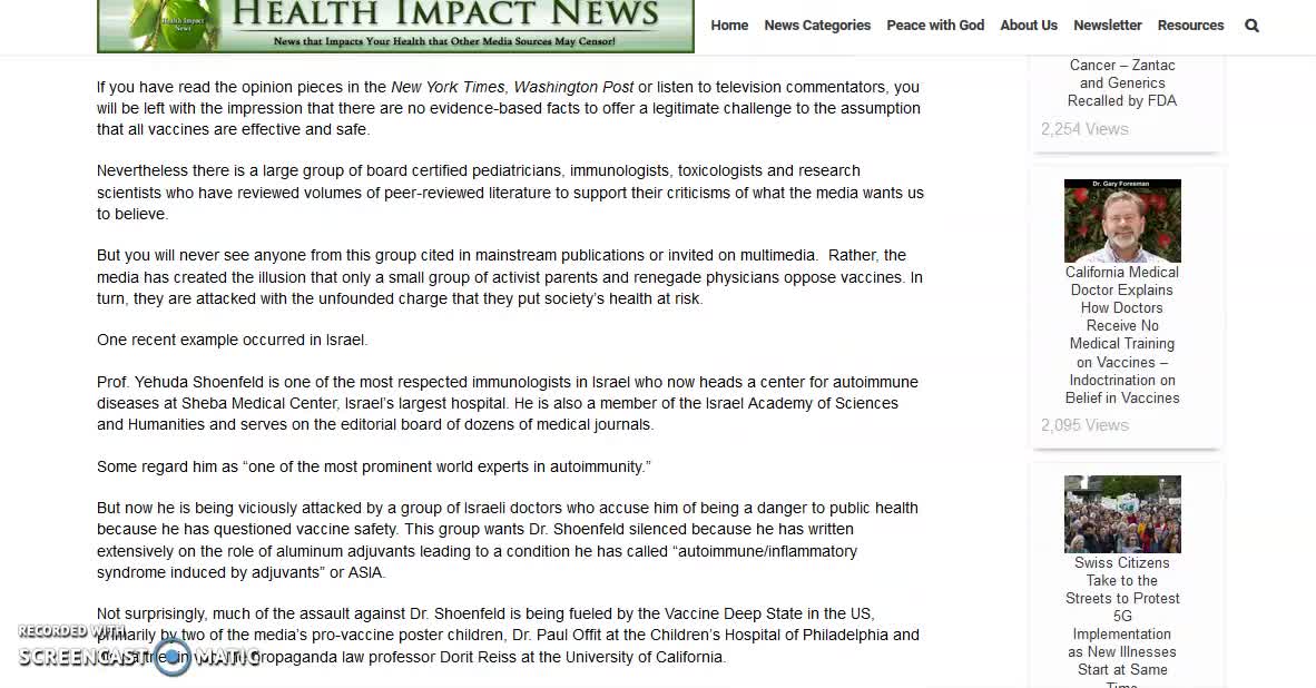 The Vaccine Deep State:Pt. 1