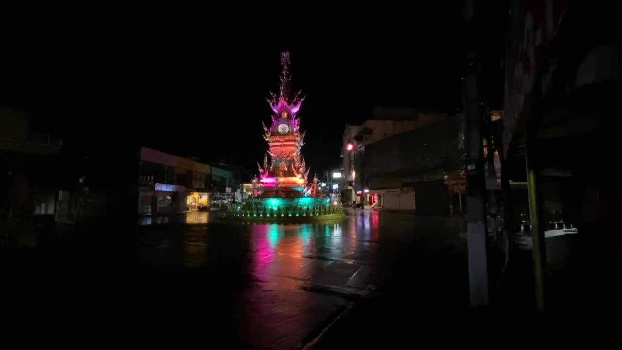 Chiang Rai clock tower 2022