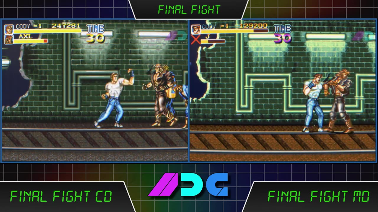 Final Fight Official #Vs Fan Made