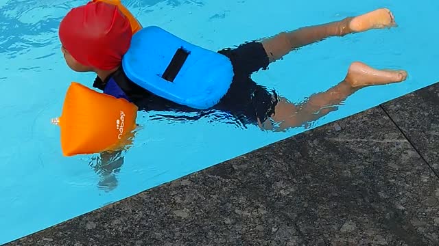 Swimming practice