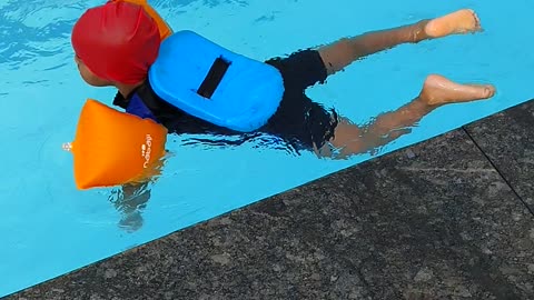 Swimming practice