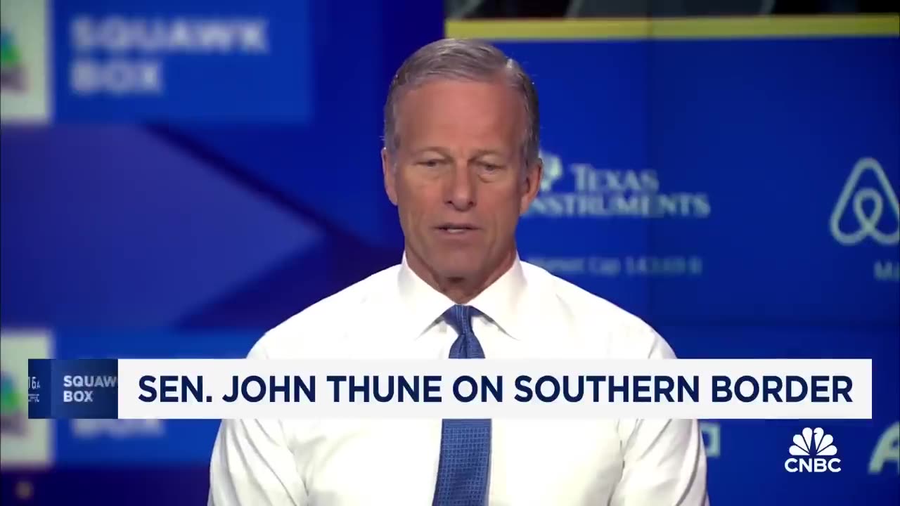 Sen. John Thune: Joe Biden is the president of open borders and high prices