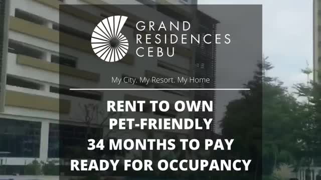 Ready for Occupancy Grand Unit for Sale. Hurry!! Grab Yours now!!