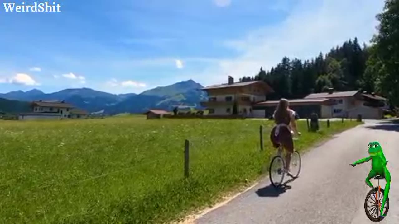 INCREDIBLE BIKE TRICKS MEETS BEAUTIFUL AUSTRIAN LANDSCAPE