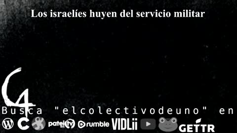 Los israelíes huyen del servicio militar