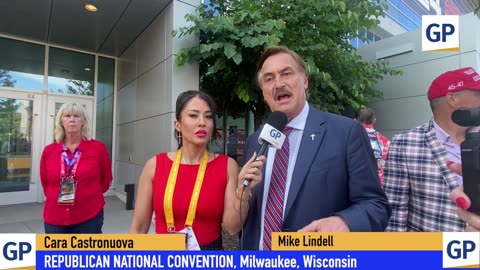 Interview with Mike Lindell at the Republican National Convention