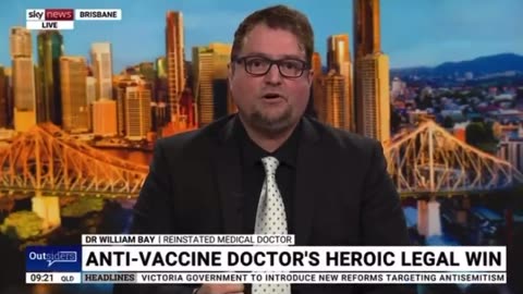 The vaccines were forced onto people by the Australian govt