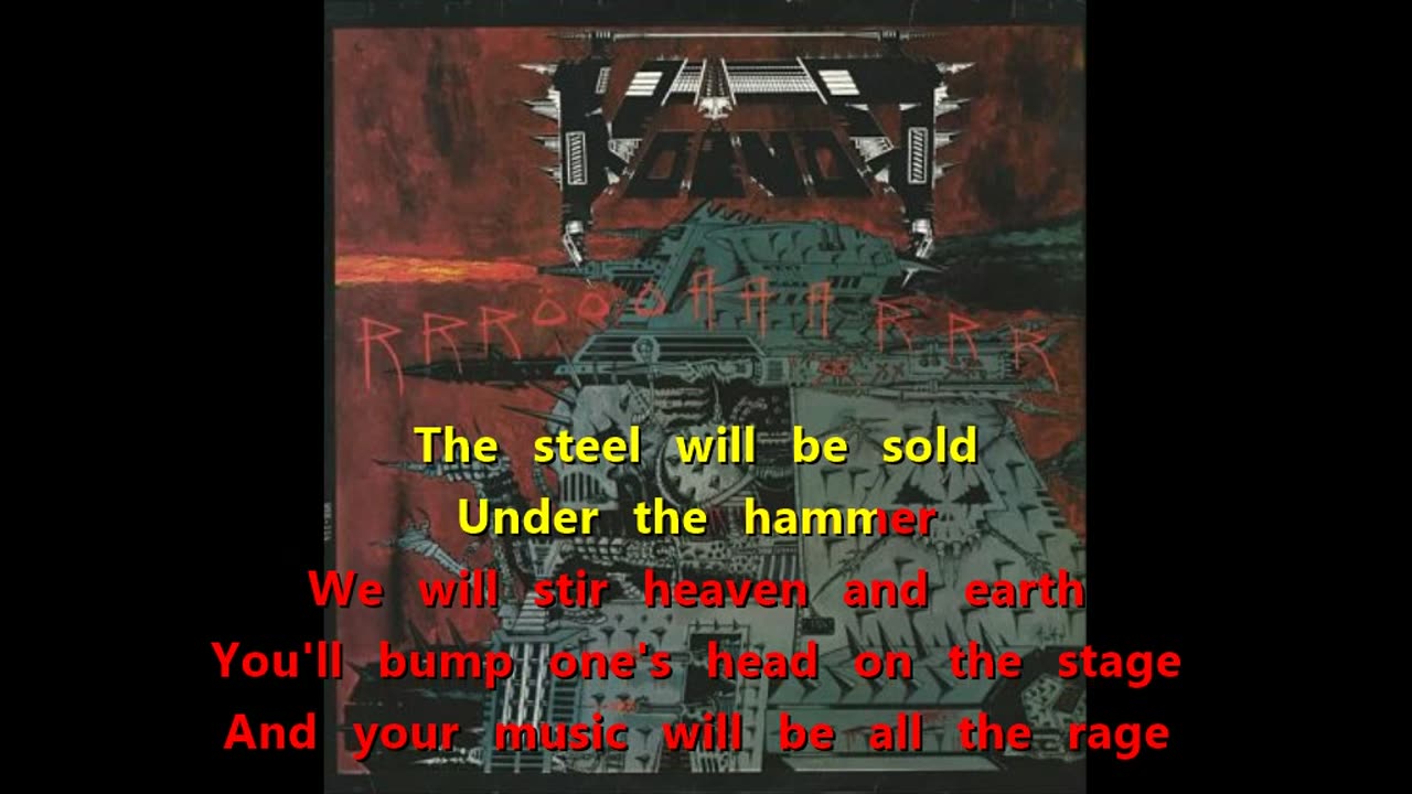 VoivoD - Build Your Weapons [we hear you sharpen the karaoke]