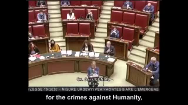 BILL GATE exposé au parlement italien pour CRIME CONTRE L'HUMANITÉ.