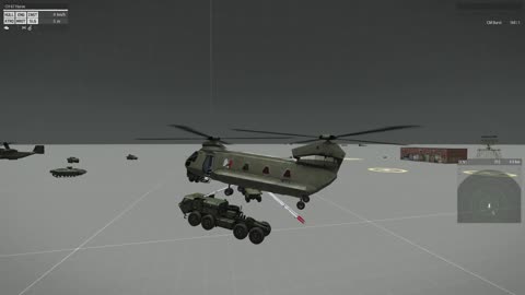 Arma 3 Huron helicopter tow