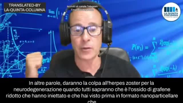 ⚠️LA QUINTA COLUMNA: IL GRAFENE PROVOCA PROCESSI NEURODEGENERATIVI⚠️🧠