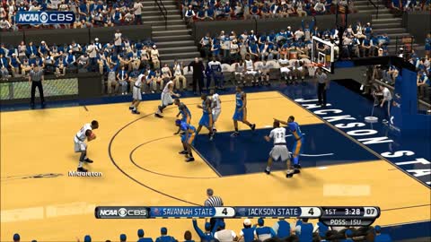 NBA 2k14 HBCU Basketball Mod Savannah State vs Jackson State