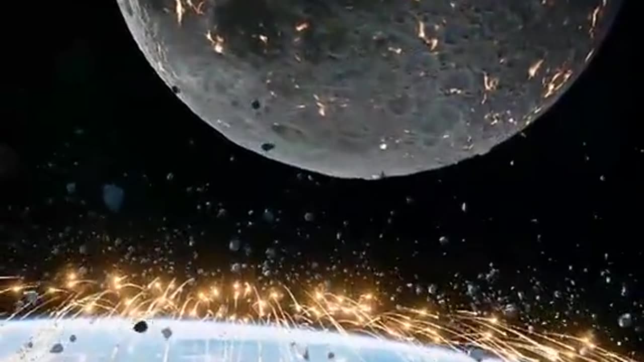 NASA space moon video