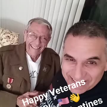 Happy Veteran's Day or Happy Valentine's Day recorded with my Dad two years ago