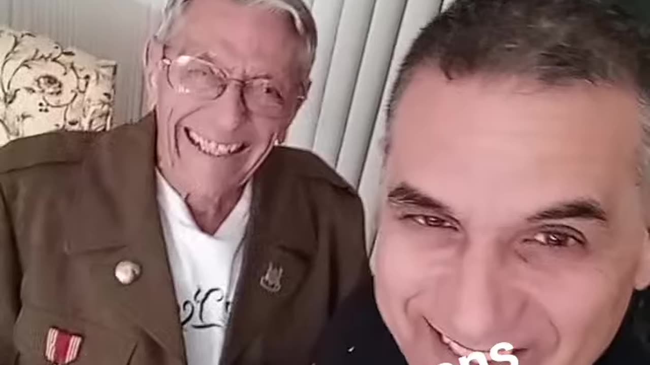 Happy Veteran's Day or Happy Valentine's Day recorded with my Dad two years ago