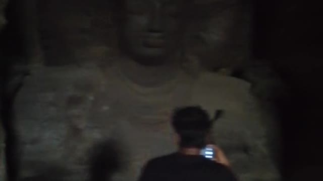 Buddha temple in Mumbai elephant