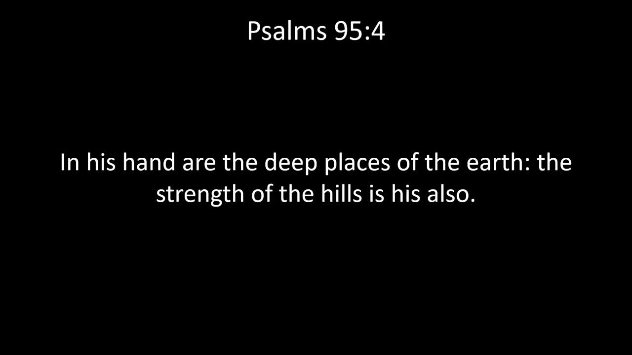 KJV Bible Psalms Chapter 95