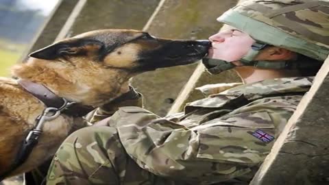 25 Exciting Images That Show Soldiers' Love for Animals