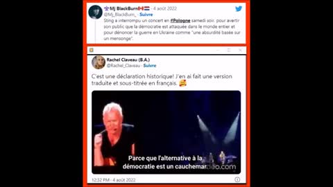 Sting = c'est une déclaration historique