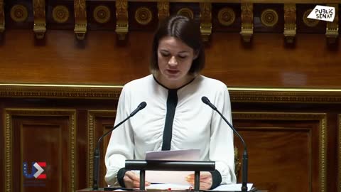 Svetlana Tikhanovskaïa au Sénat