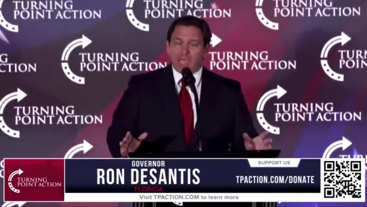 DeSantis: "Every Single Mandate Must Be Removed" & Vaccine-Injured "Should Be Able to Sue"