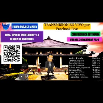 Hoy la clase será transmitida por Facebook Live.