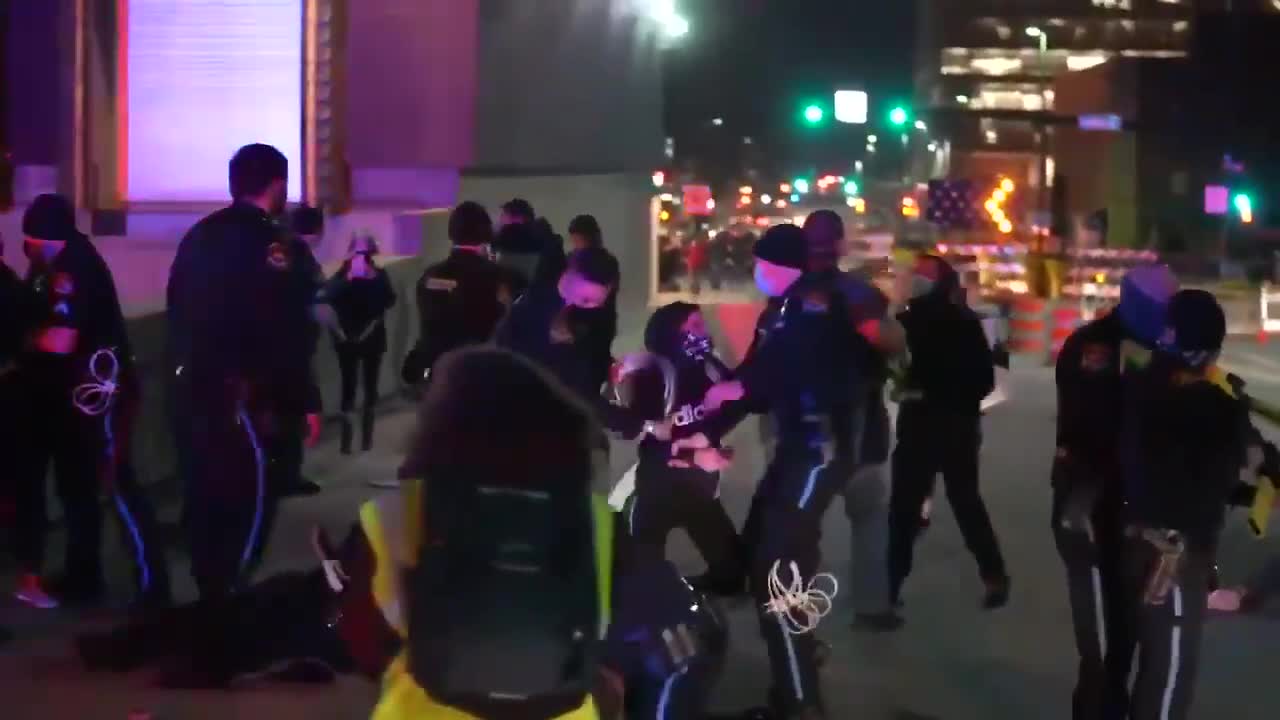 WATCH: Mass Antifa Arrests in Omaha Nebraska
