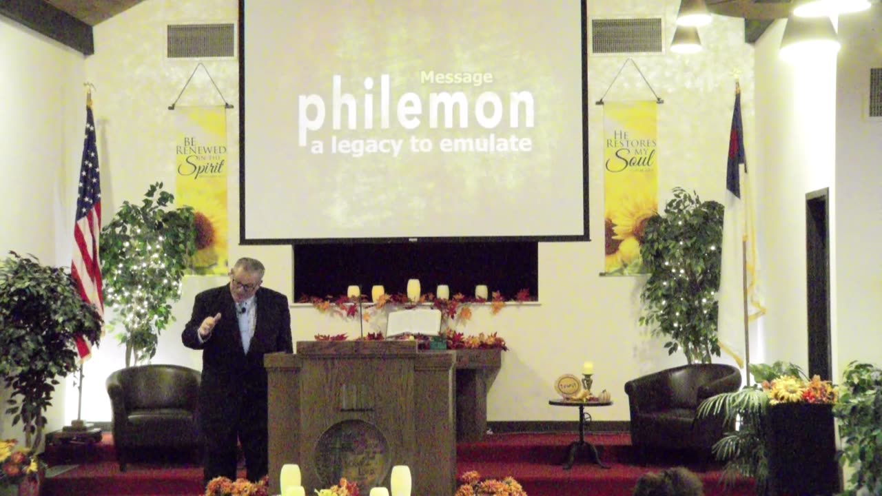 Philemon A Legacy To Emulate