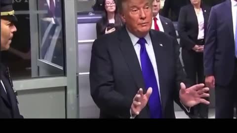 MUST SEE: President Trump Makes Surprise Visit to New York Police and Firefighters on 9/11