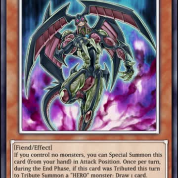 YU GI OH! Evil HERO Infernal Prodigy