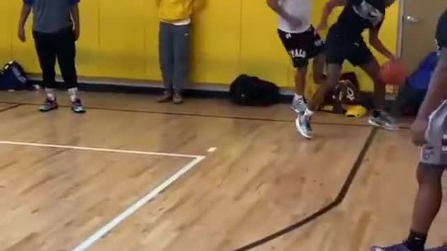 Indoor basketball is great fun