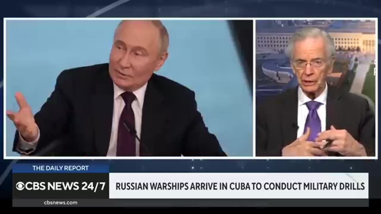 Russian warships arrive in Cuba to conduct military drills CBS News