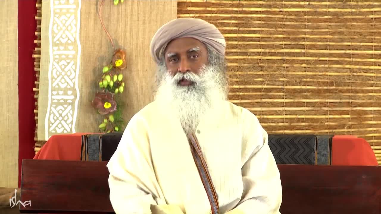 Focusing in one direction Sadhguru