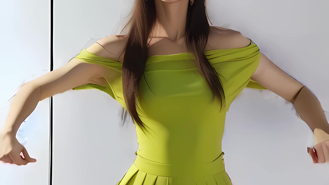 girl dancing（da ka your）