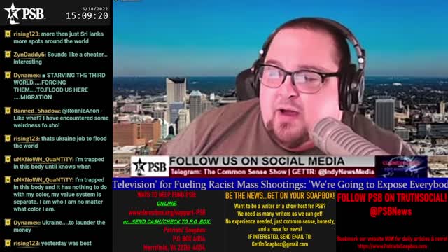 2022-05-18 15:00 EDT - The Common Sense Show: with Derek & PATRIOTski