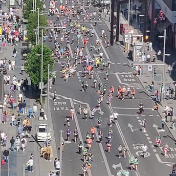 La Maraton en Madrid el año pasado vista desde...¿ dónde ? .