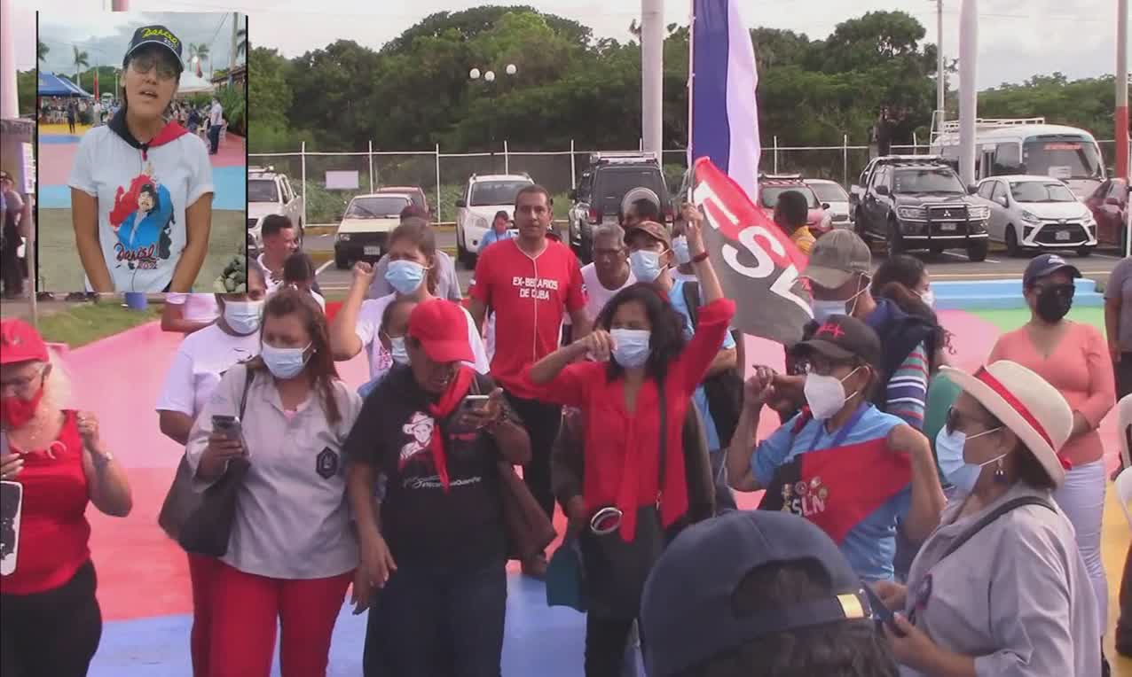 Conmemorando la Juventud Sandinista y la Cruzada Nacional de Alfabetización